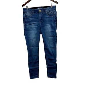Democracy Jeans Women 8 Ab Solution Skinny Stretch Inseam 28 Comfort Medium Wash